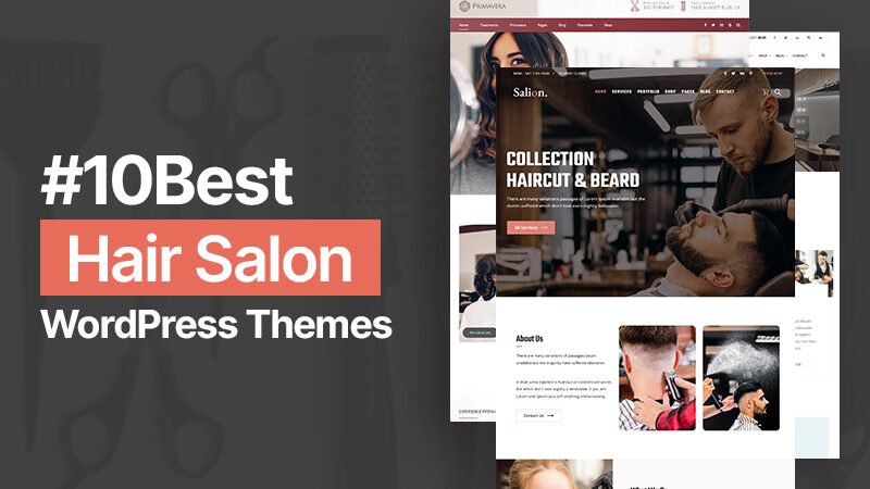 Top10 Hair Salon WordPress Themes