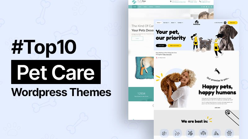 Top10 Pet Care WordPress Themes