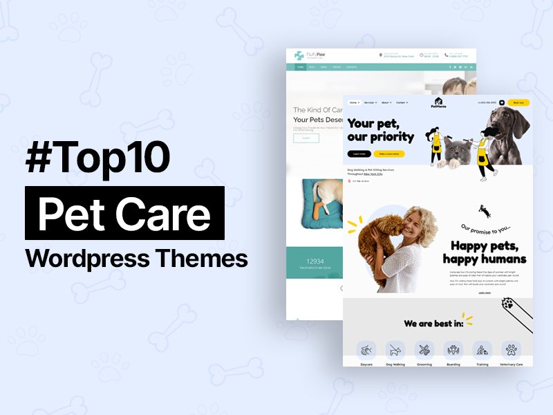 top 10 pet care themes