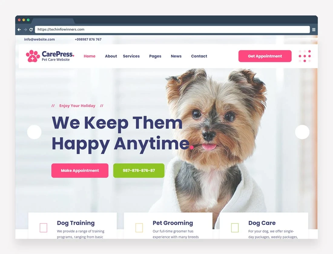 CarePress-Pet-Care-WordPress-Theme